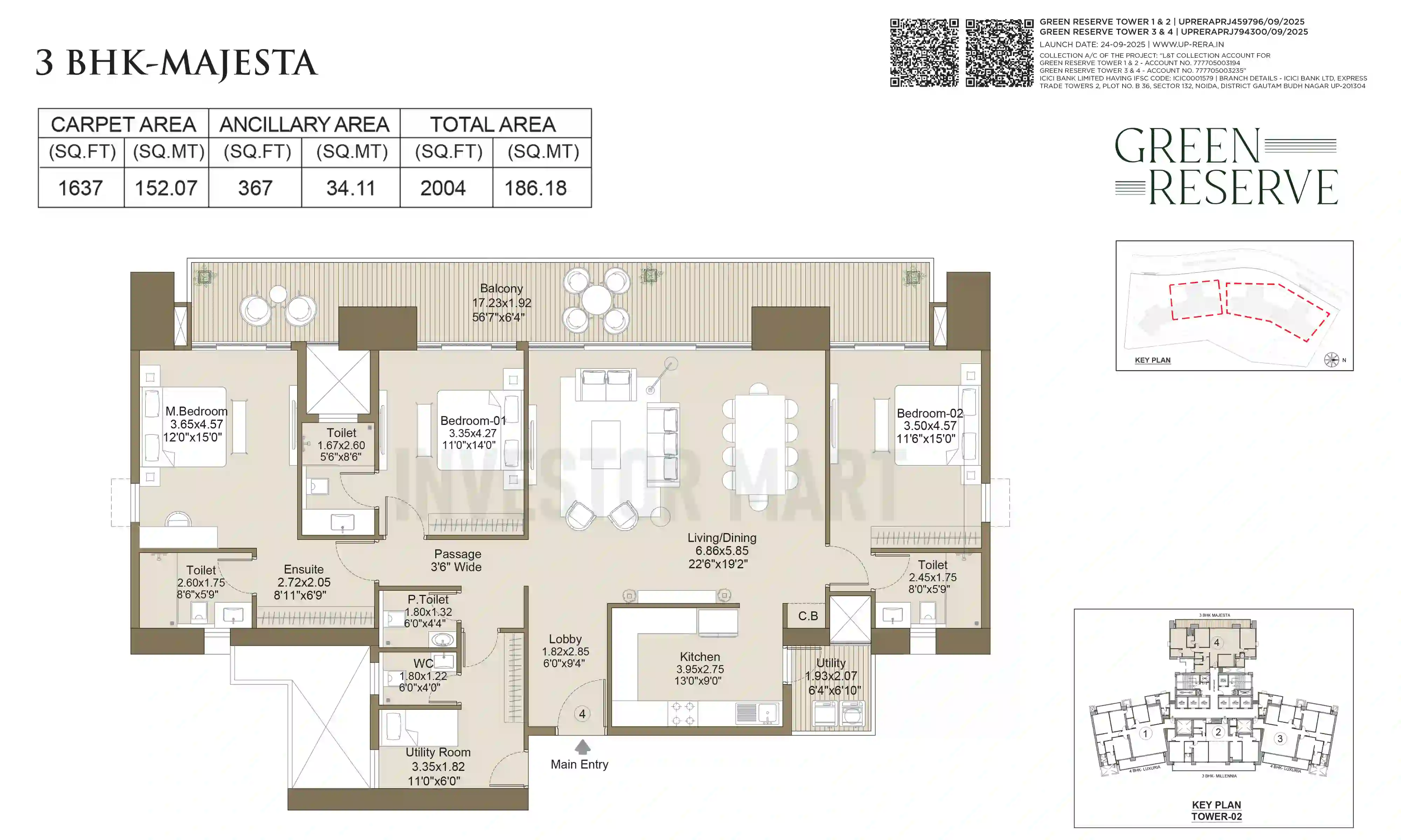 L&T Green Reserve floor plan image
